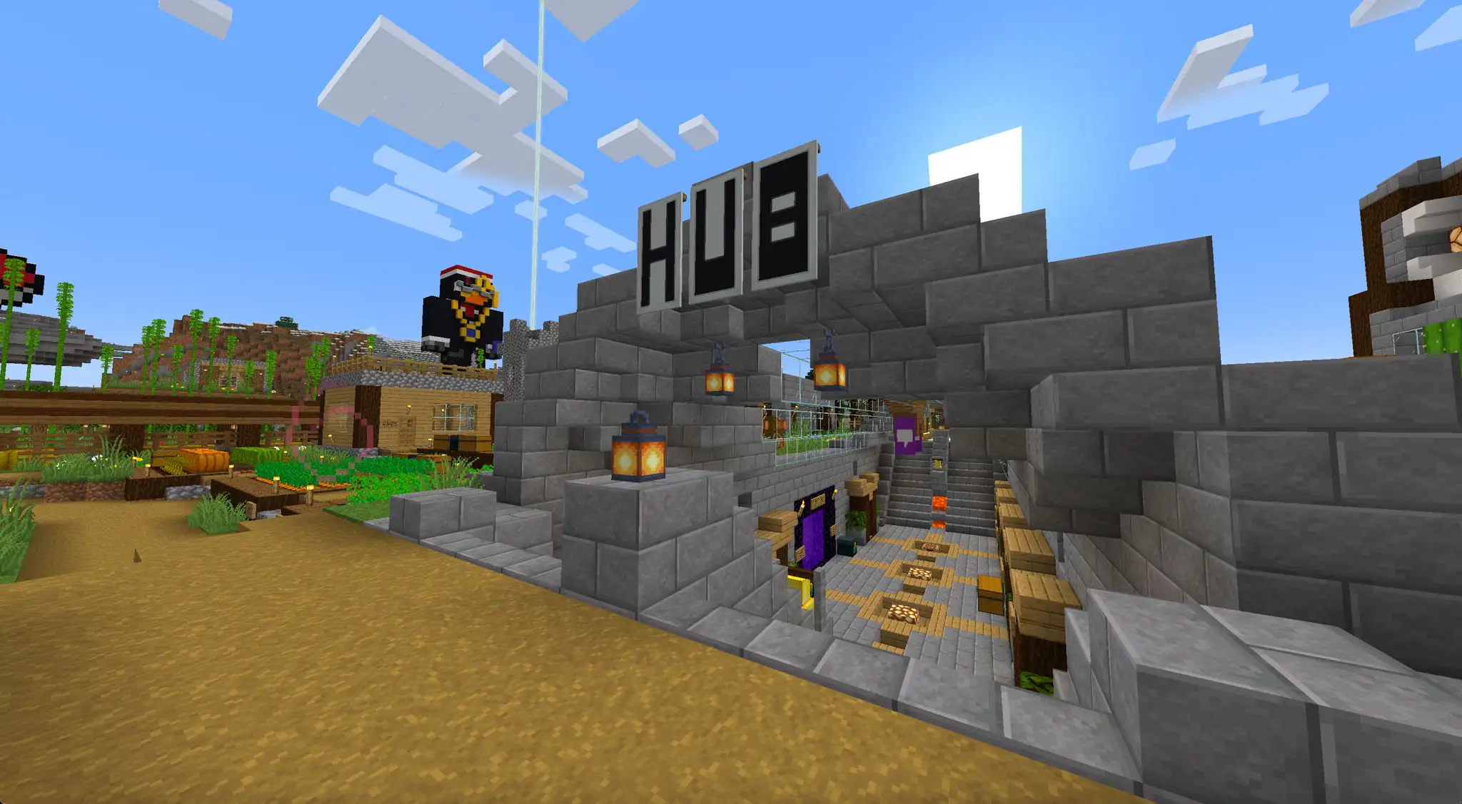 LegacySMP in-game screenshot in Minecraft